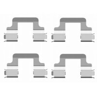 Zubehörsatz Scheibenbremsbelag Lucas 4tlg. HELLA...