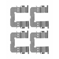 Accessory Kit, Disc Brake Pads 4 pcs. HELLA for e.g....