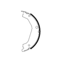 Bremsbackensatz Feststellbremse Ø 190 mm 40 mm...