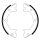 Brake Shoe Set Parking Brake Ø 172 mm 42 mm HELLA for IVECO DAILY and others