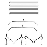 Accessory Kit, Disc Brake Pads 8 pcs. HELLA for e.g....