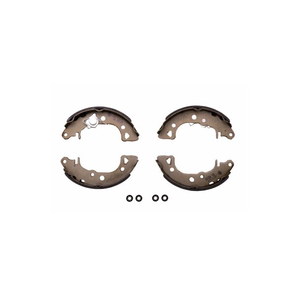 Brake Shoe Set Ø 165 mm 32 mm HELLA suitable for e.g. CITROËN AX
