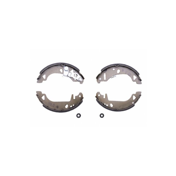Brake Shoe Set Ø 180 mm 32 mm HELLA suitable for e.g. FIAT PUNTO