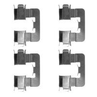 Accessory Kit, Disc Brake Pads 4 pcs. HELLA for e.g....