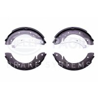 Bremsbackensatz hinten HELLA für CITROEN PEUGEOT PROTON