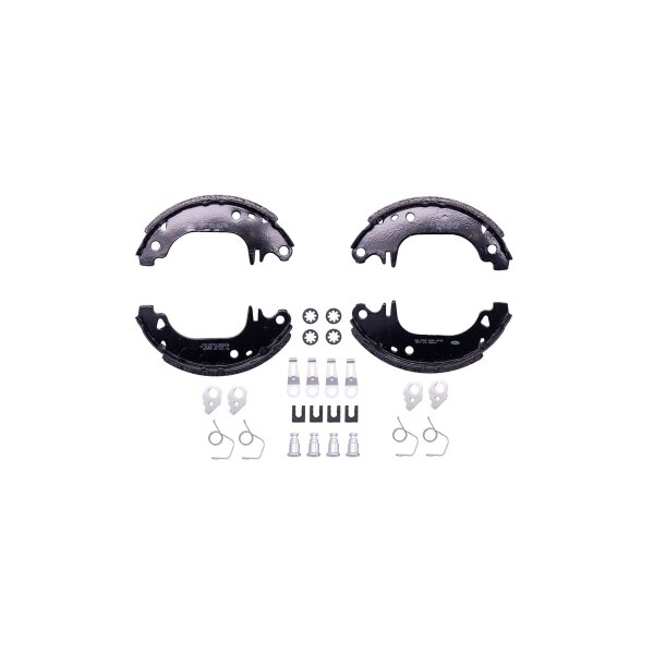 Brake Shoe Set Ø 180 mm 32 mm HELLA suitable for e.g. PEUGEOT 205
