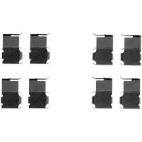 Accessory Kit, Disc Brake Pads 8 pcs. HELLA for e.g. MAZDA E