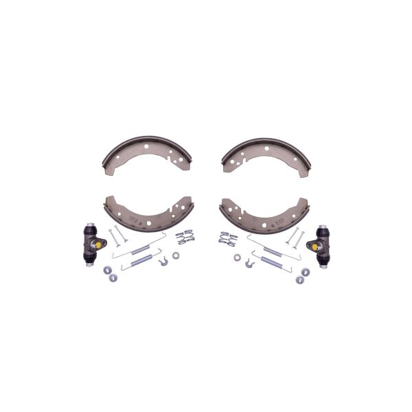 Brake Shoe Set Ø 230 mm 40 mm HELLA suitable for e.g. VW KAEFER
