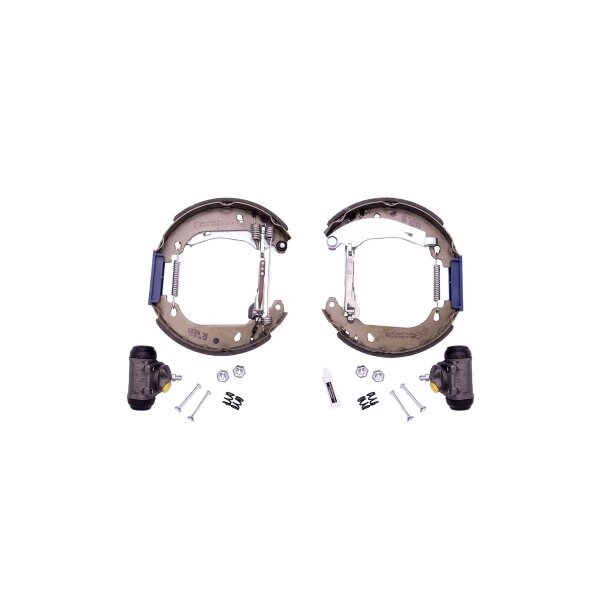 Brake Shoe Set Ø 180 mm 42 mm HELLA suitable for e.g. RENAULT SUPER