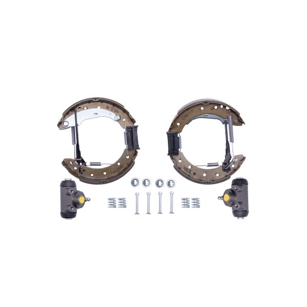 Bremsbackensatz Ø 203 mm 38 mm HELLA für u.a. RENAULT LAGUNA