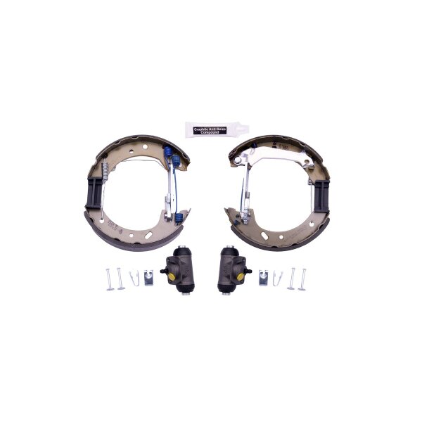 Bremsbackensatz Ø 203 mm 38 mm HELLA passend für u.a. FORD MONDEO