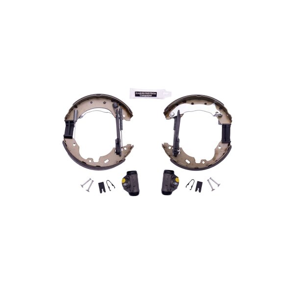 Brake Shoe Set Ø 229 mm 45 mm HELLA suitable for e.g. FORD MONDEO