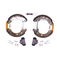 Rear brake shoe set HELLA PAGID for NISSAN RENAULT KUBISTAR Van