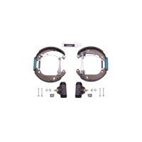 Brake Shoe Set Ø 180 mm 32 mm HELLA suitable for...