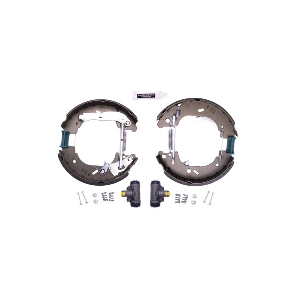 Brake Shoe Set Ø 280 mm 65 mm HELLA suitable for e.g. OPEL MOVANO