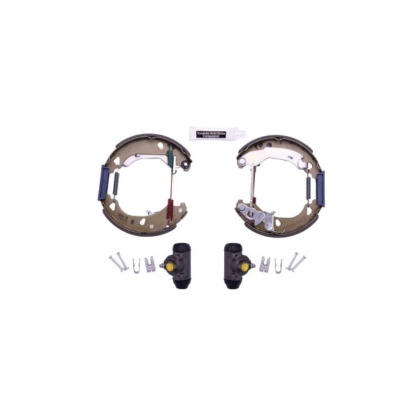 Bremsbackensatz Ø 203 mm 37 mm HELLA für u.a. LANCIA YPSILON