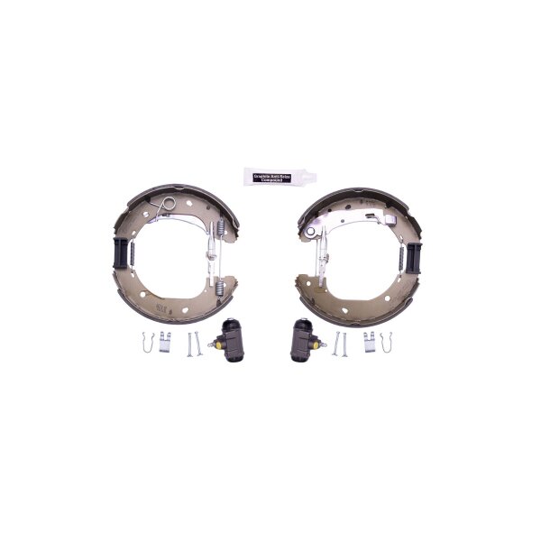 Bremsbackensatz Ø 254 mm 57 mm HELLA passend für u.a. FIAT DUCATO