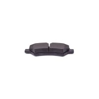 Brake pad set with wear warning contact 19.8 mm HELLA for e.g. MB SPRINTER