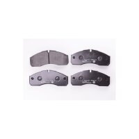 Brake pad set with wear warning 19.9 mm HELLA for e.g....