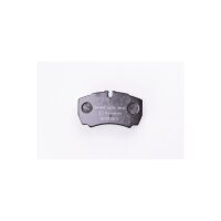 Brake pad set with wear warning contact 20.3 mm HELLA for...