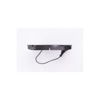 Brake pad set with wear warning contact 20.3 mm HELLA for e.g. NISSAN ATLEON