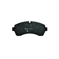 Brake pad set discs with wear warning 20.7 mm HELLA for...