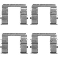 Accessory Kit, Disc Brake Pads 4 pcs. HELLA for e.g. KIA...