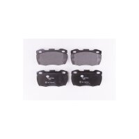 Brake pad set without wear warning 18 mm HELLA for e.g....