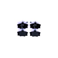 Brake pad set without wear warning 19.6 mm HELLA for e.g....