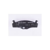 Brake pad set without wear warning 17.3 mm HELLA for e.g....