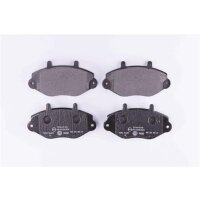Brake pad set without wear warning 19 mm HELLA for FORD...