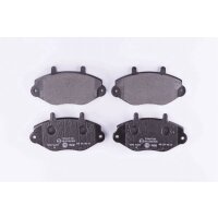 Brake pad set without wear warning 19 mm HELLA for FORD TRANSIT and others