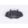 Brake pad set without wear warning 19 mm HELLA for FORD TRANSIT and others