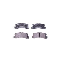 Brake pad set with wear warning 15.5 mm HELLA for e.g....