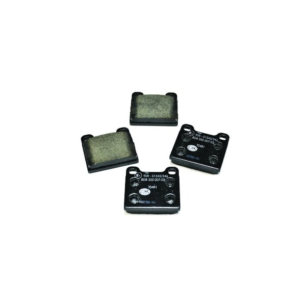 Bremsbelagsatz ohne Verschleißwarnung 15 mm HELLA für u.a. ALFA ROMEO GT