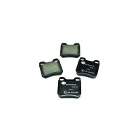 Brake pad set without wear warning 15.2 mm HELLA for e.g....