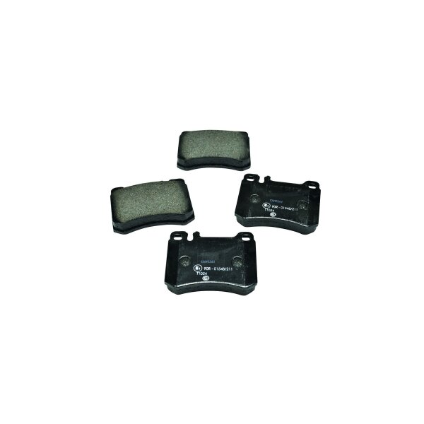 Bremsbelagsatz Scheibenbremse mit Verschleißwarnanzeige 17,5 mm HELLA für MB SL