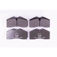 Brake pad set, front brake disc HELLA PAGID for PORSCHE 911