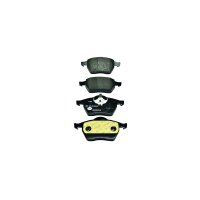 Brake pad set without wear warning 20.4 mm HELLA for e.g....