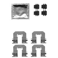 Accessory Kit, Disc Brake Pads 9 pcs. HELLA for e.g....