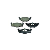 Brake pad set without wear warning 19.7 mm HELLA for e.g....