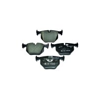 Brake pad set discs with wear warning indicator 17.2 mm...