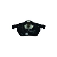 Brake pad set discs with wear warning 20.2 mm HELLA for...