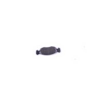 Brake pad set without wear warning 17.3 mm HELLA for...