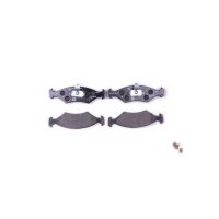 Brake pad set without wear warning 17.5 mm HELLA for FORD...