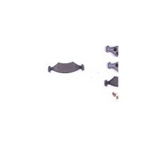 Brake pad set without wear warning 17.5 mm HELLA for FORD...