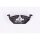 Brake pad set with wear warning contact 19.7 mm HELLA for SEAT ALTEA and others