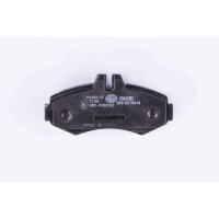 Bremsbelagsatz Scheiben mit Verschleißwarnanzeige 20,9 mm HELLA für u.a. MB VITO