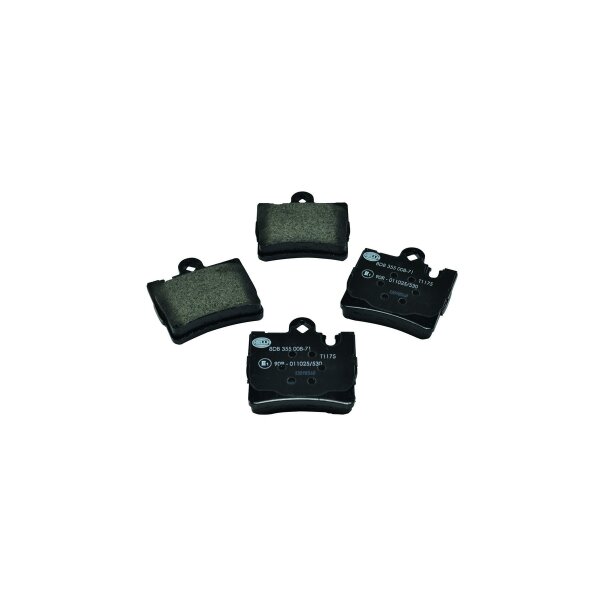 Bremsbelagsatz Scheiben mit Verschleißwarnung 15,9 mm HELLA für u.a. MB S-KLASSE