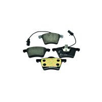 Brake pad set with wear warning contact 18.6 mm HELLA for...